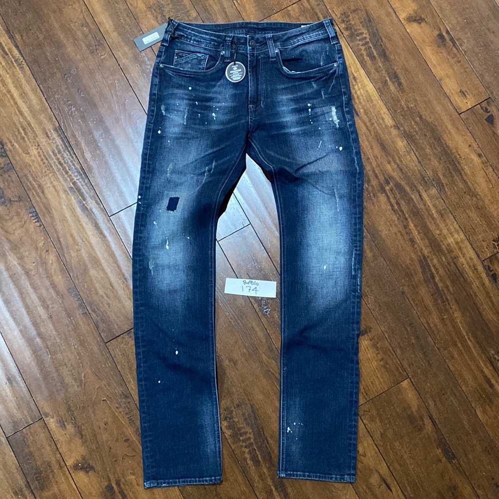 NWT Buffalo David Bitton Sample Max-X Super Skinny Stretch Denim Jeans #B174